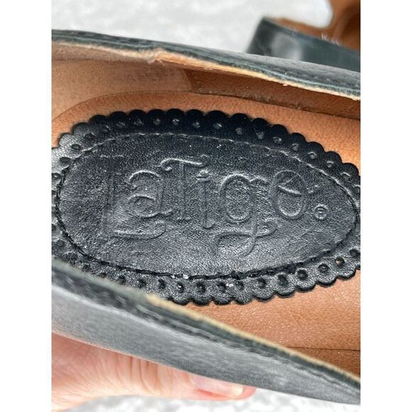 Latigo Kala Classic Pumps Black Slip On Shoes Size 8 M - Picture 9 of 10